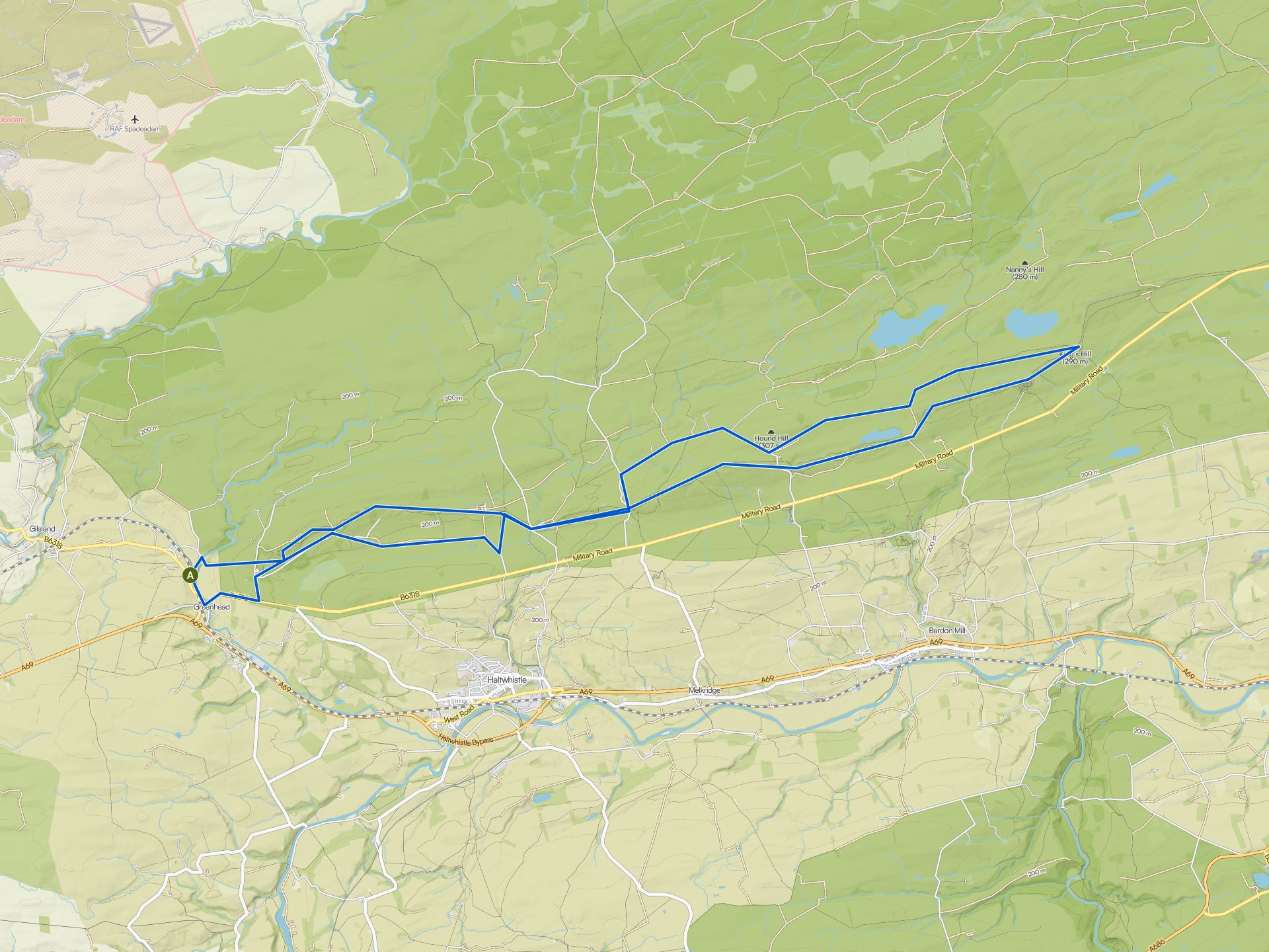 The best walks and hikes around Greenhead | Komoot